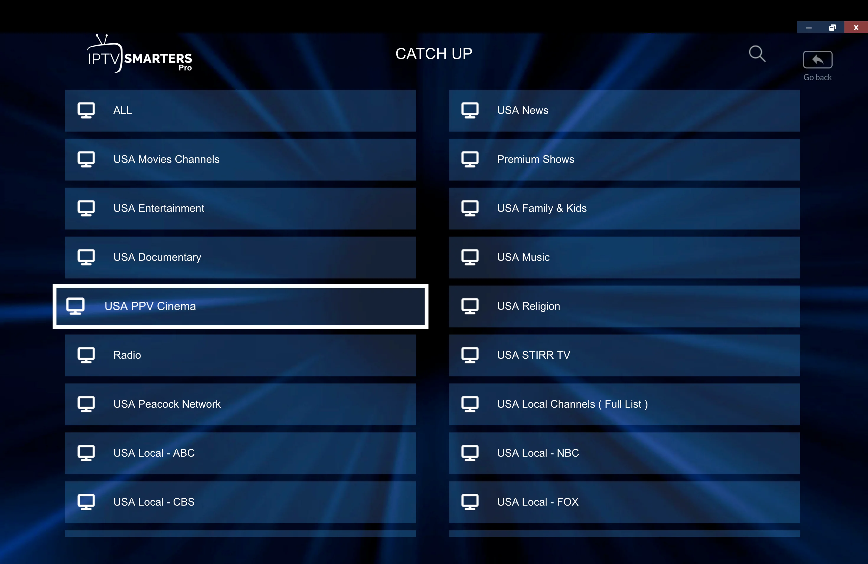 Pulse IPTV App Screenshot 4